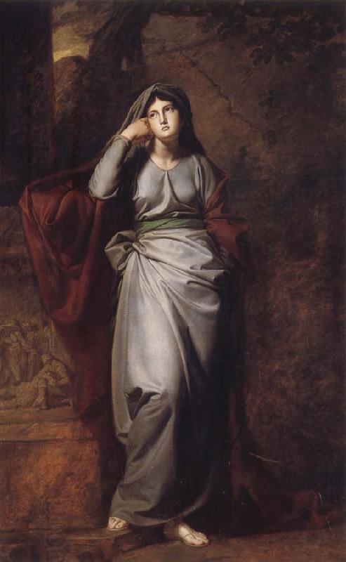 George Romney Melancholy-Il Penseroso